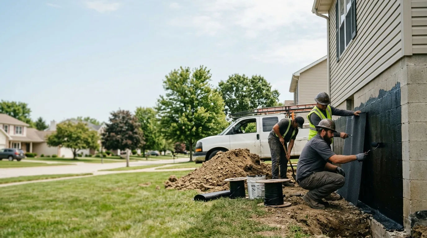 Basement Waterproofing in Hindsboro, IL near me